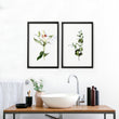 Art for the bathroom wall | set of 2 wall art prints - About Wall Art