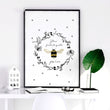 Art with bees | wall art print - About Wall Art