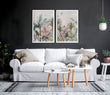 Asian Living room wall pictures | Set of 2 wall art prints - About Wall Art