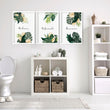 Bathroom decor art | set of 3 wall art prints - About Wall Art