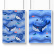 Beachy Nursery Decor | set of 2 wall art prints - About Wall Art