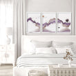 Bedroom pictures for wall | set of 3 art prints