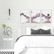 Bedroom pictures for wall | set of 3 art prints