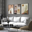 Wall art for living rooms | set of 3 Bohemian art prints