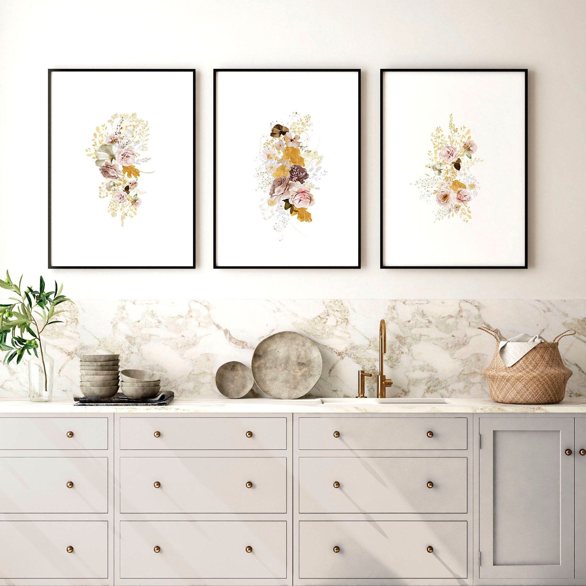 kitchen print set of 300+ prints kitchen wall art... Prints for kitchen wall - Set of 3 framed wall art | About Wall Art