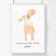 Camel animal prints for nursery decor | wall art print
