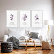 Christian large prints for living room | set of 3 wall art prints