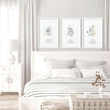 Christian religious wall art | set of 3 prints for bedroom walls
