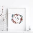 Christmas decor joy | wall art print - About Wall Art