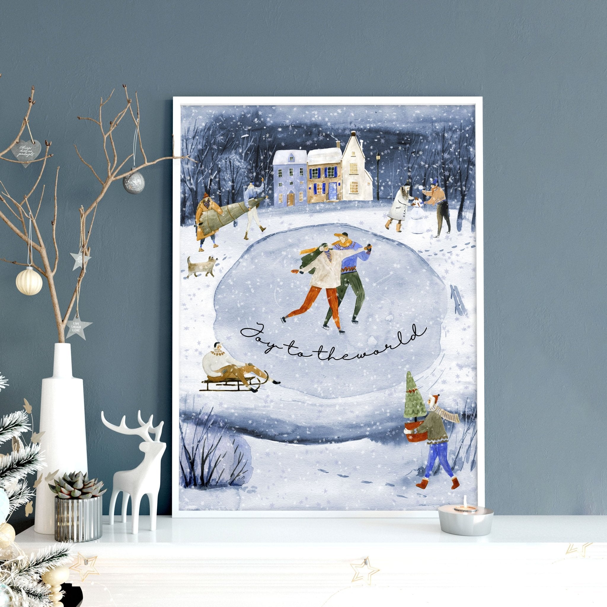 Christmas wall decorations for indoor - About Wall Art