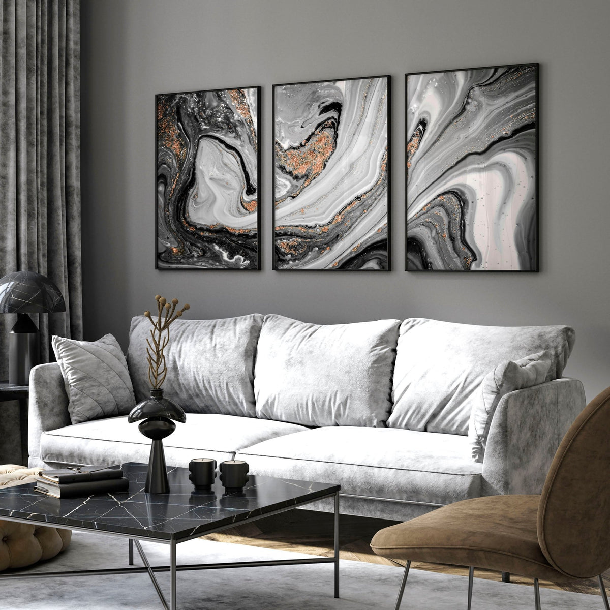Stunning Contemporary Art for Living Room | About Wall Art