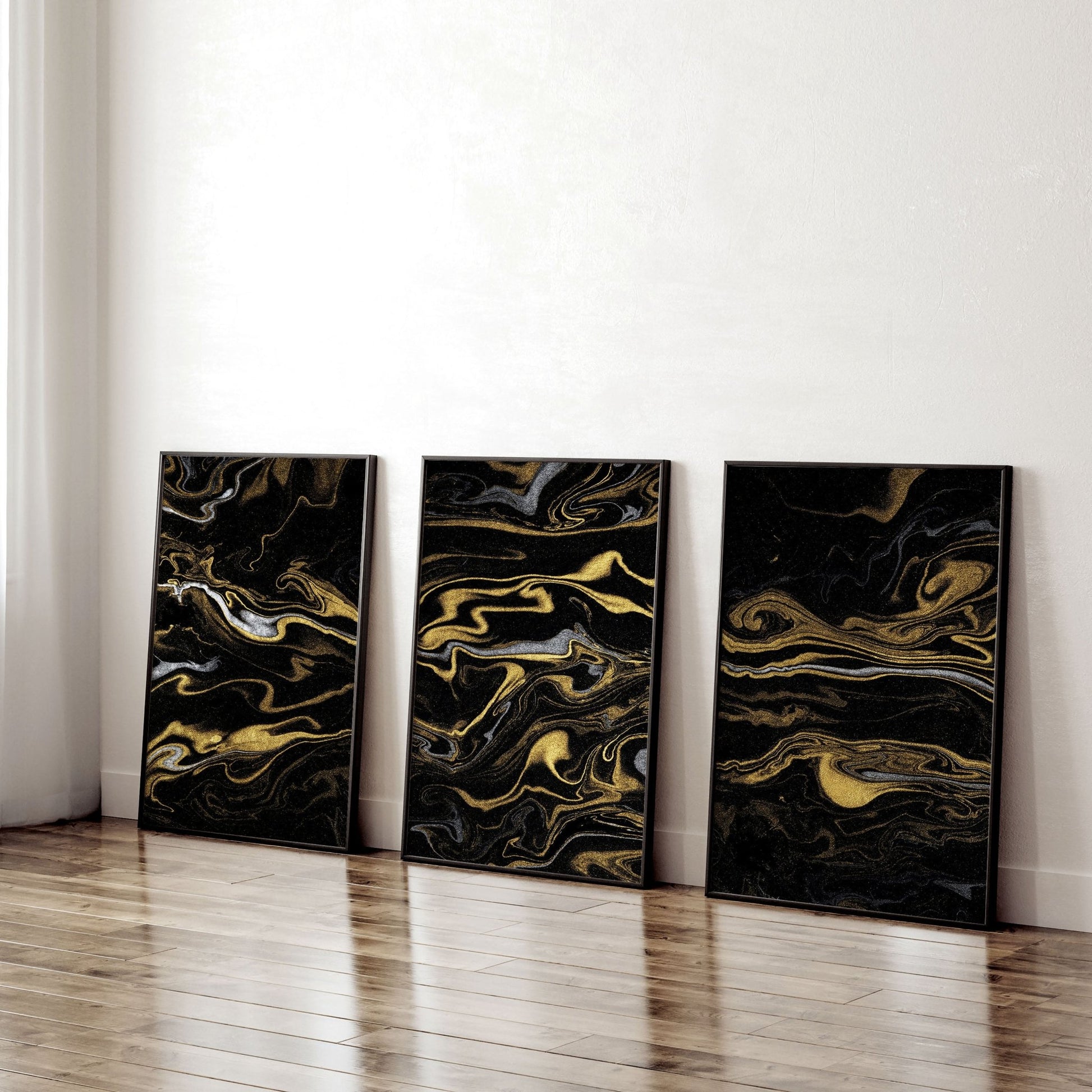Contemporary living room wall art | set of 3 wall art prints