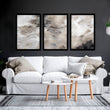 Contemporary Neutral home decor items | set of 3 wall art prints