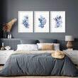 Country bedroom wall decor | set of 3 wall art prints - About Wall Art