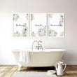 Country decor for Bathroom Set of 3 wall art - About Wall Art