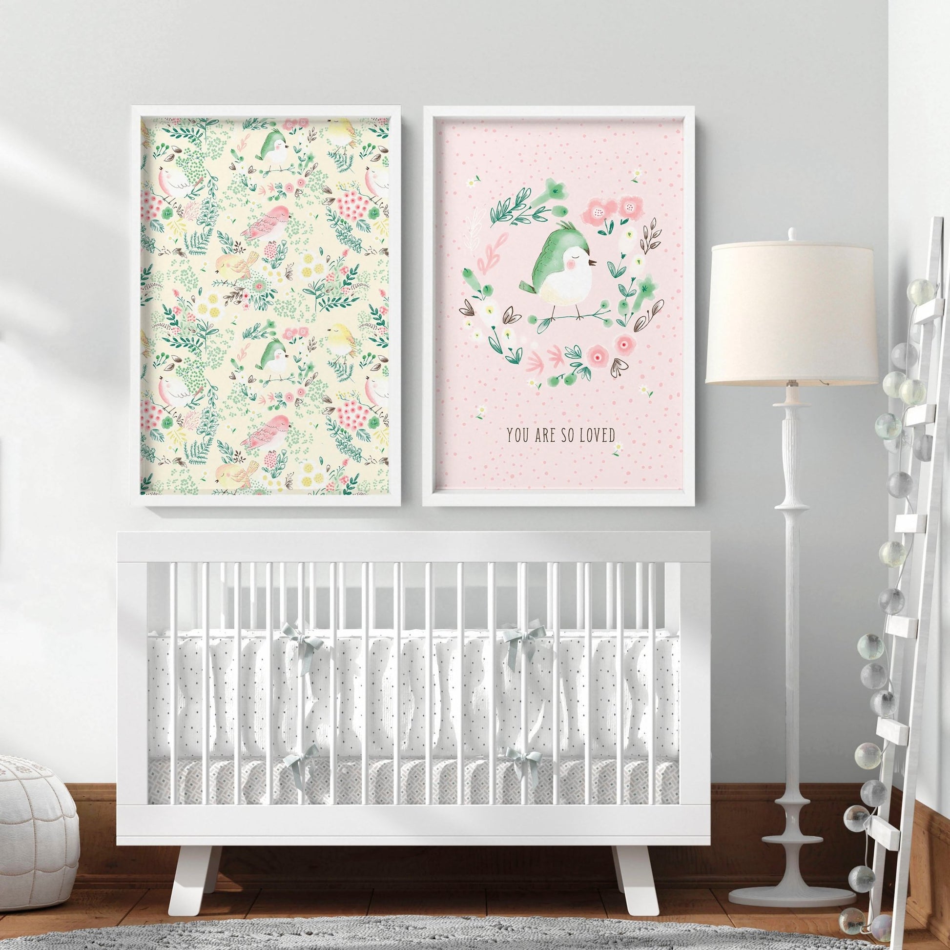 Cute pictures for nursery | set of 2 wall art prints - About Wall Art
