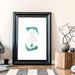 December Birthstone Turquoise | wall art print - About Wall Art