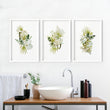 Prints for a bathroom | set of 3 Farmhouse wall art