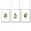 Fern Wall Art prints | set of 3 wall art prints for living room - About Wall Art