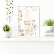 Floral wall pictures for bathroom | Set of 2 art prints - About Wall Art