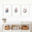 Coastal wall art | Set of 3 framed pictures