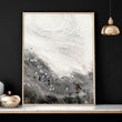 Framed landscape print for home office decor | set of 3 wall art prints