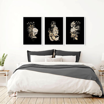 Bedroom wall art | set of 3 wall art prints