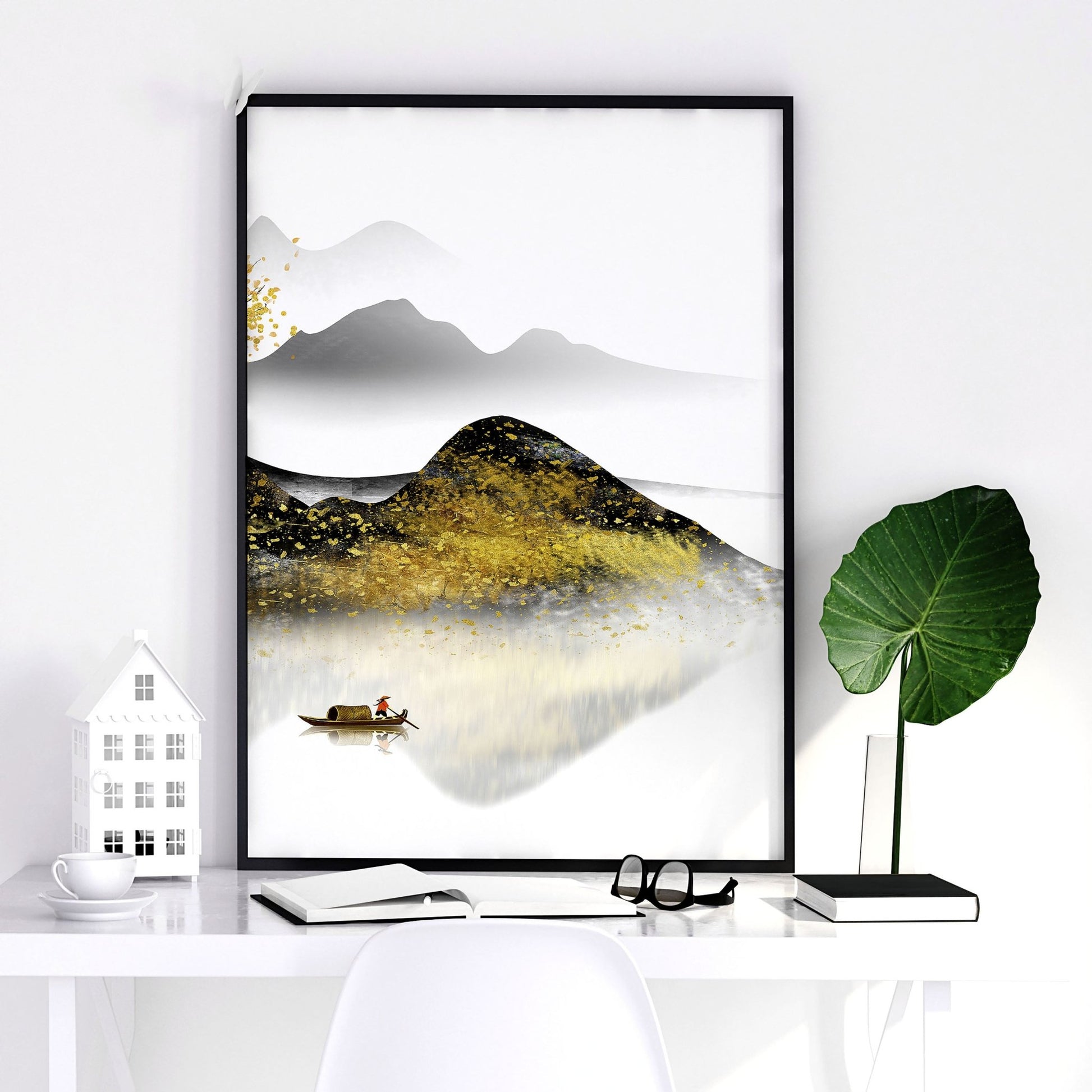 Home office decor ideas | set of 3 wall art prints - About Wall Art