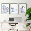 Wall art for office | set of 3 framed wall art