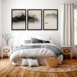 Japandi Art for bedroom | set of 3 wall art prints