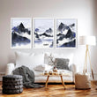 Japanese living room pictures for walls | set of 3 art prints - About Wall Art