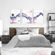 Japanese pictures for bedroom | set of 3 wall art prints