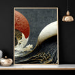 Wall art Japanese | set of 3 framed wall art prints