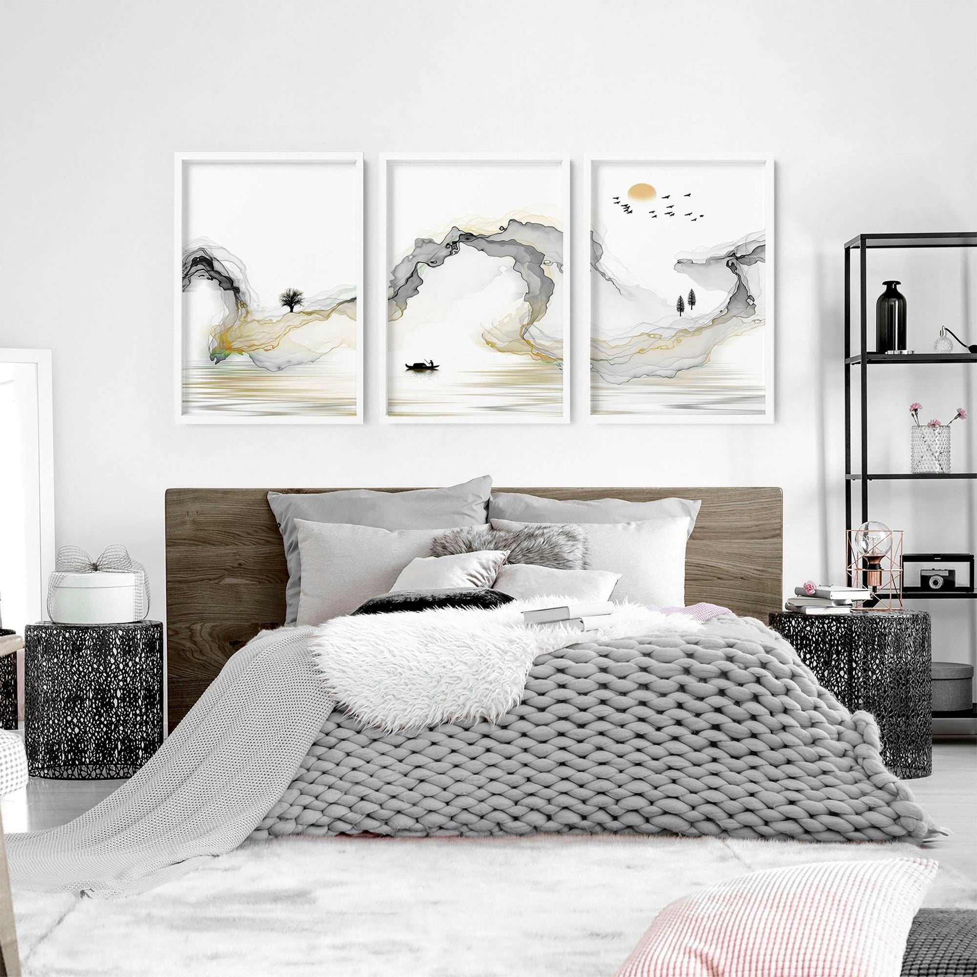 Japanese Wall Art For Bedroom