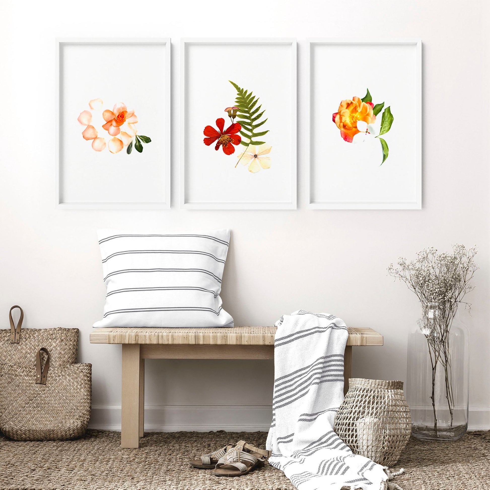 Living room print | set of 3 wall art - About Wall Art