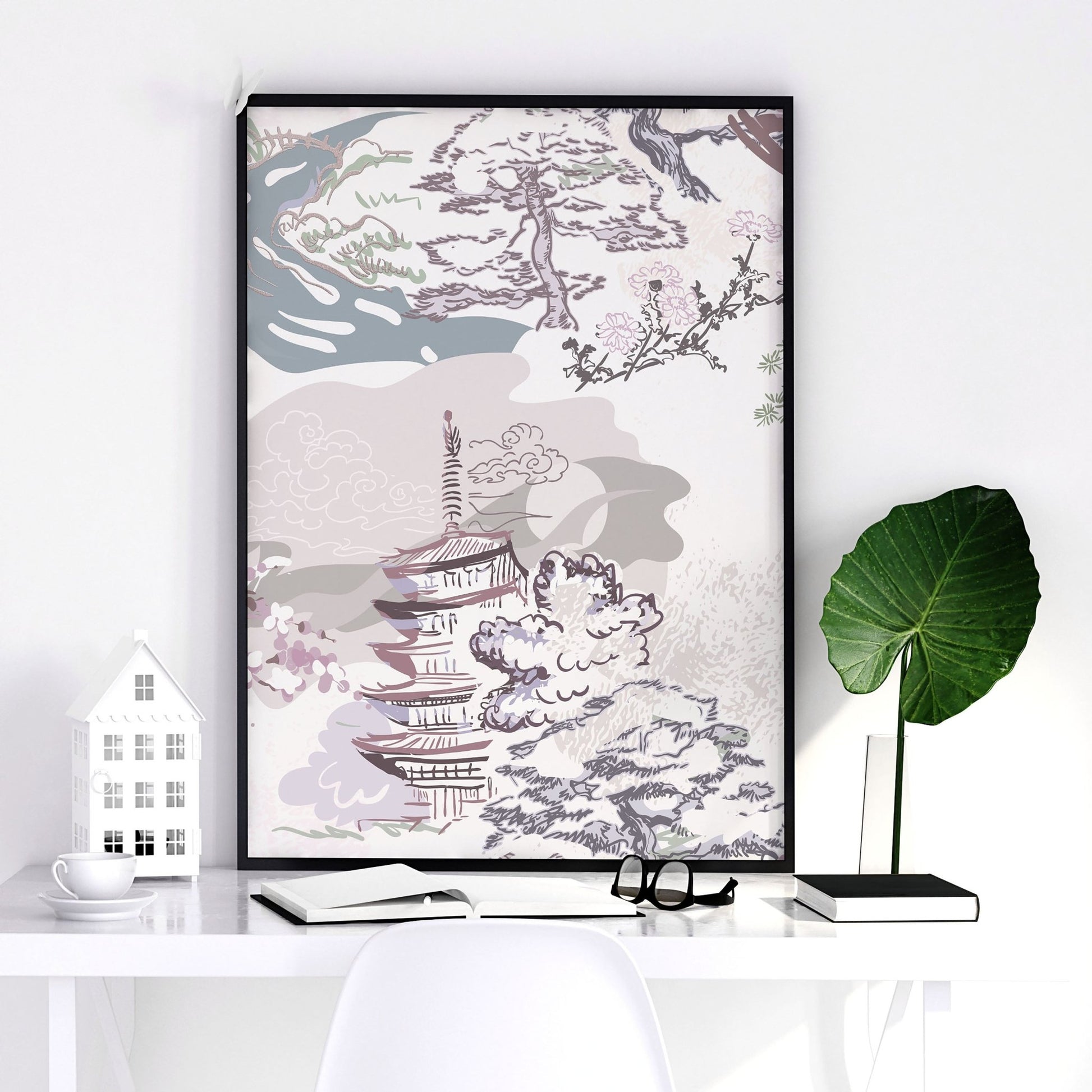 Living room prints | set of 3 wall art - About Wall Art