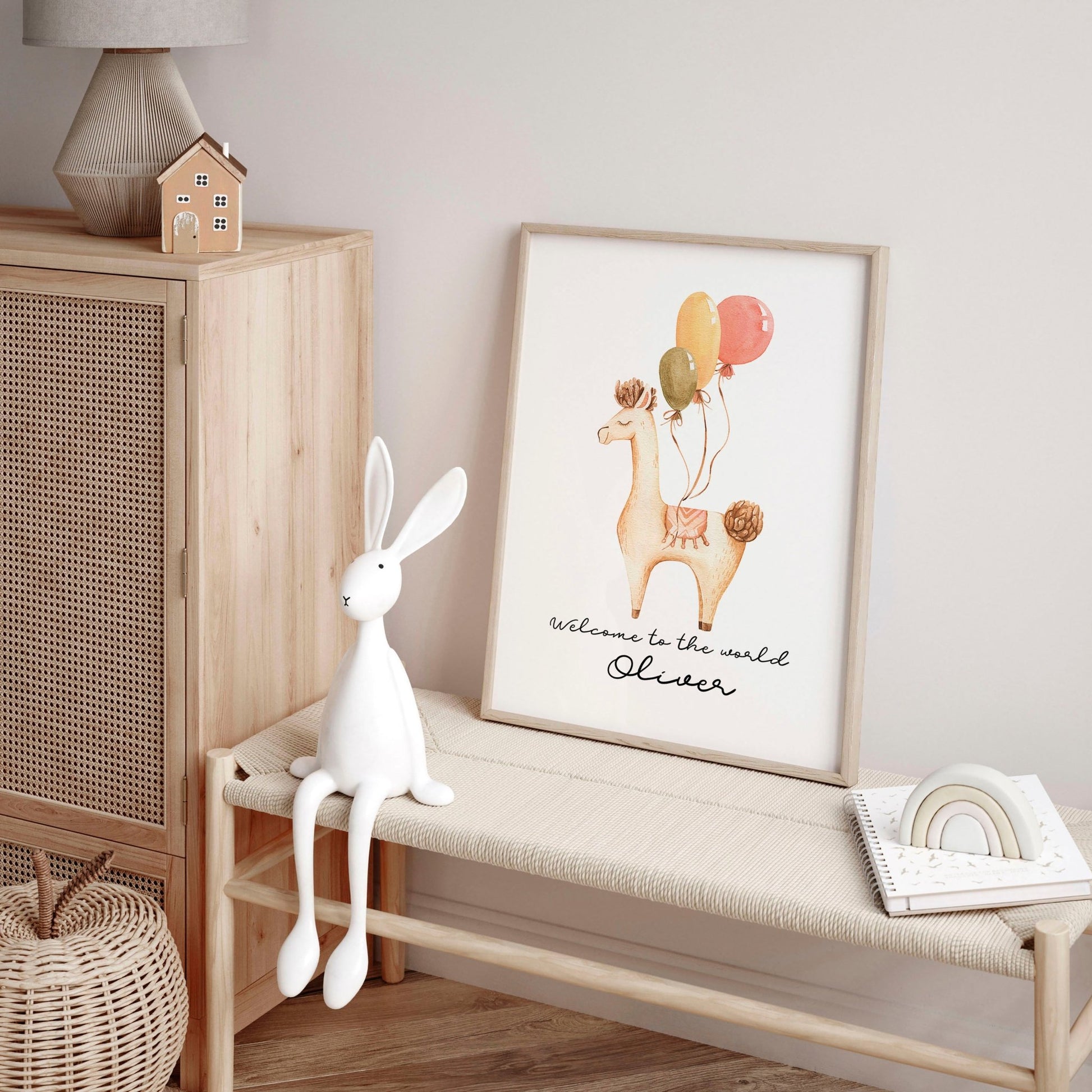 Childrens bedroom decorations wall art for Nursery