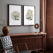 Magnolia Painting | set of 2 wall art prints