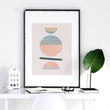 Mid Century wall abstract art | set of 3 art prints - About Wall Art