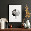 Moon phases wall art | set of 3 wall art prints - About Wall Art