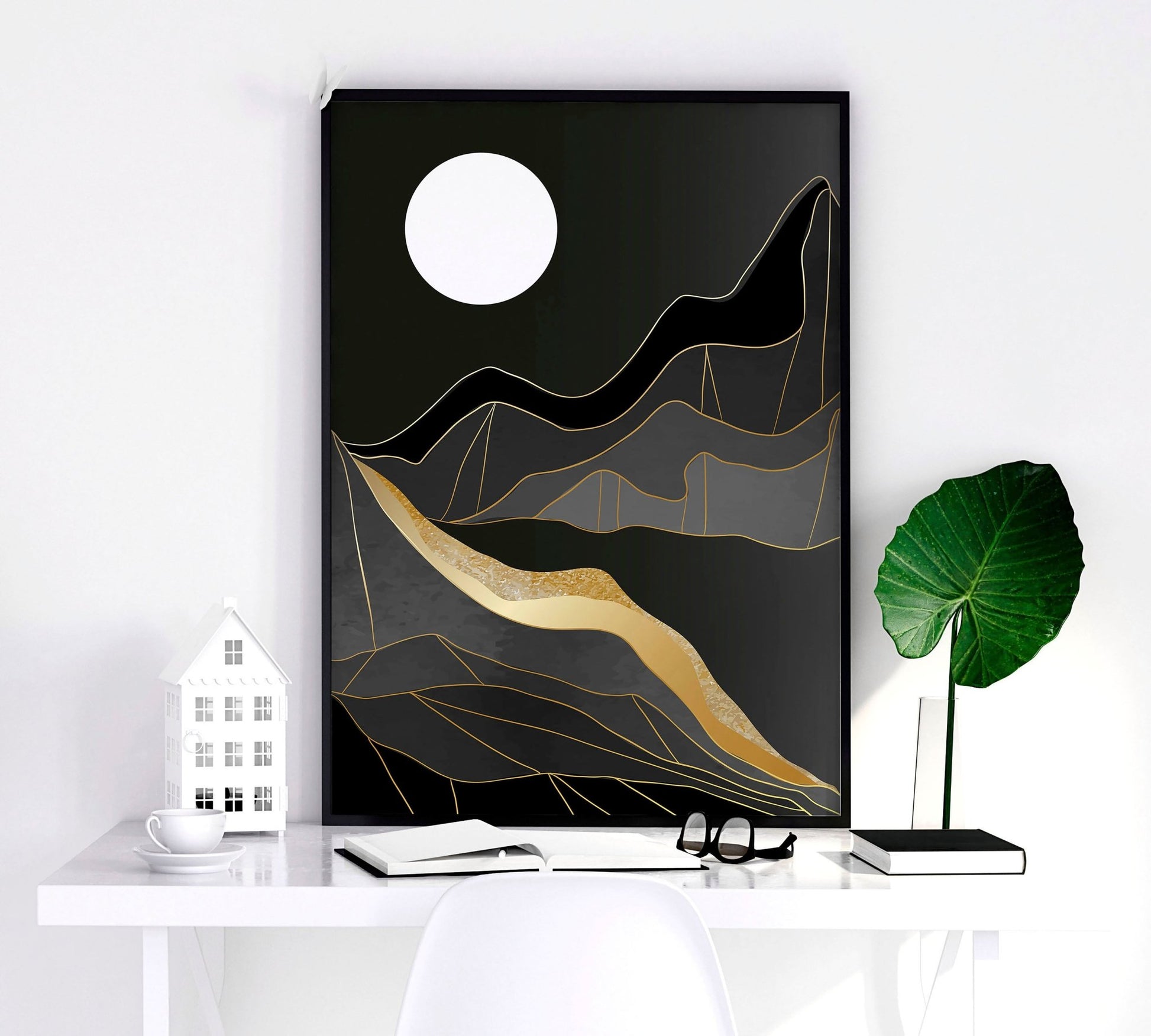 Nordic landscape prints | set of 3 wall art prints for Living room - About Wall Art