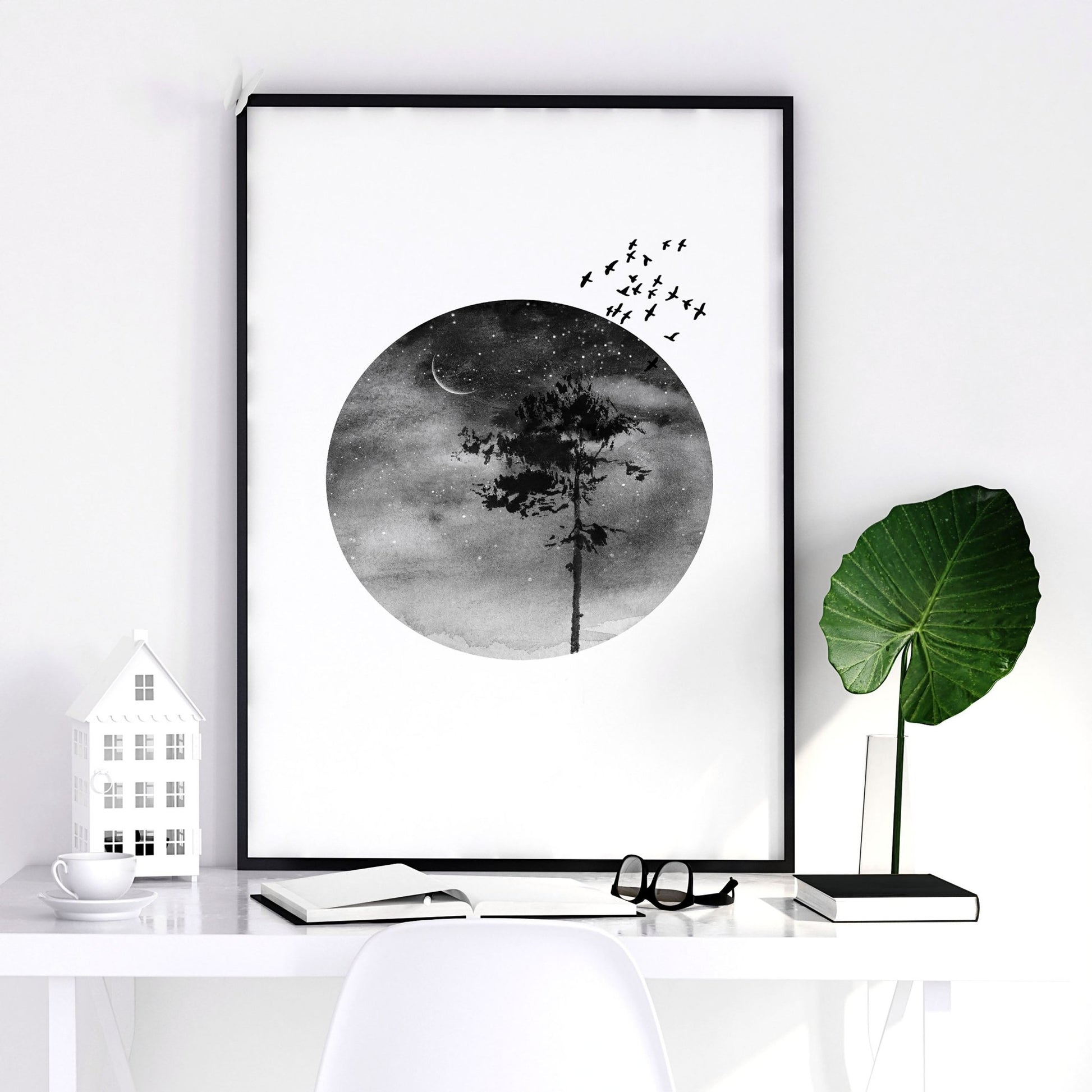 Nordic wall decor for office | set of 3 wall art prints - About Wall Art