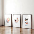 Office paintings ideas | set of 3 framed wall art