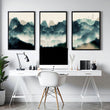 Office decor for men | set of 3 wall art prints - About Wall Art