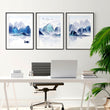 Office decor ideas | set of 3 wall art prints - About Wall Art