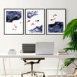 Office zen decor | set of 3 wall art prints - About Wall Art