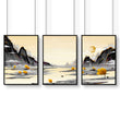 Zen Office decor | set of 3 wall art prints - About Wall Art