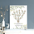 Family tree for the wall | Personalised Wall art Print