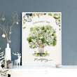 Personalised wall decor family tree | wall art print - About Wall Art