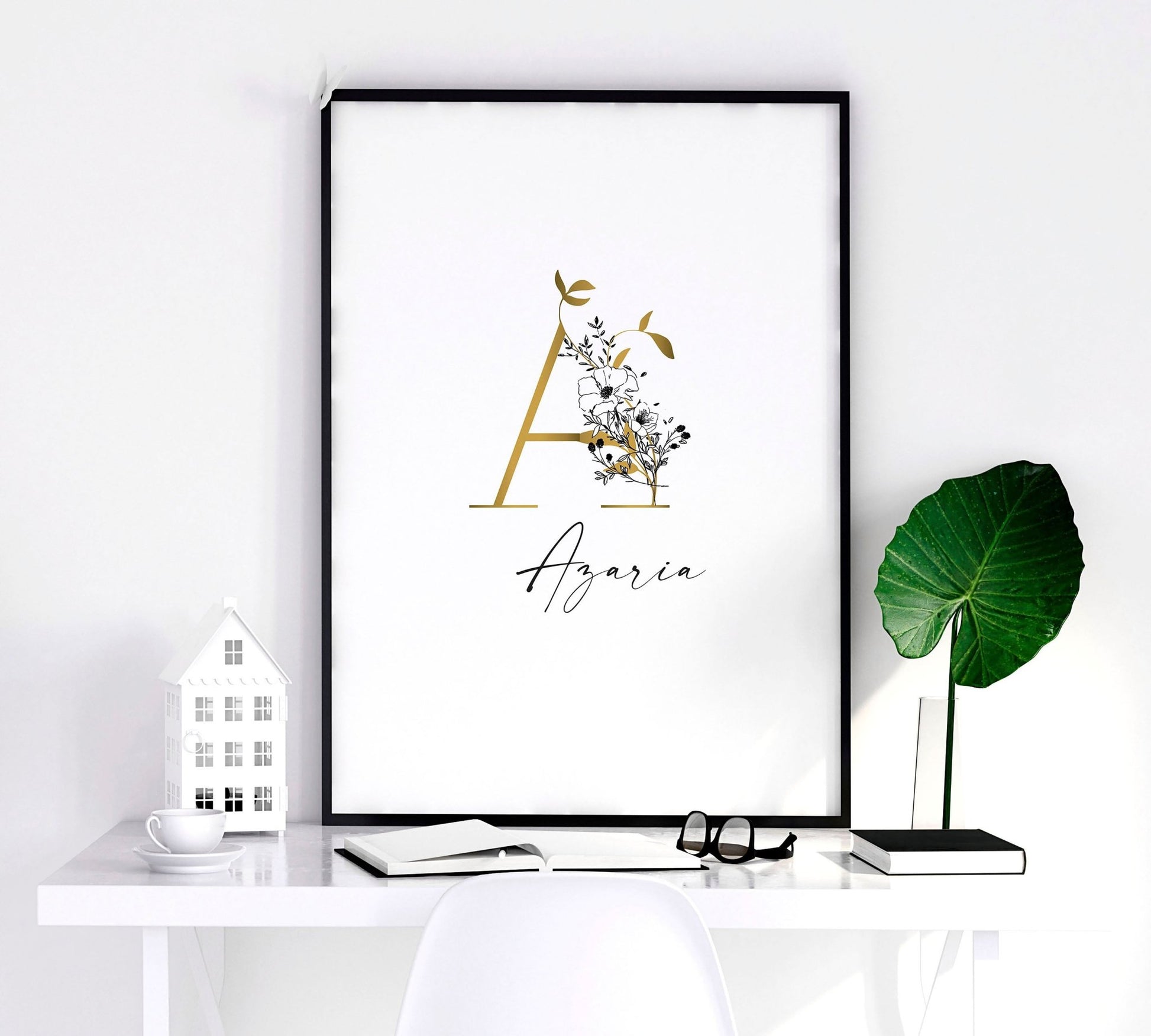 Personalised wedding anniversary gifts | set of 3 wall art prints - About Wall Art